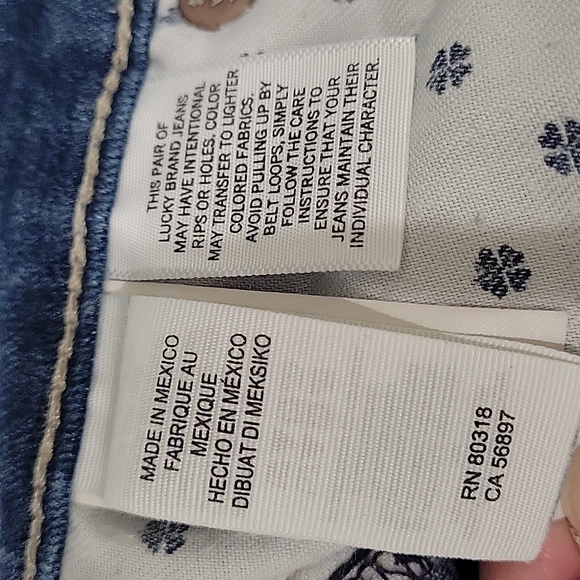 Lucky Brand Bridgette Skinny Size 4/27 - Picture 6 of 8